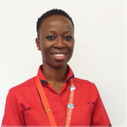 Joy, a renal research practitioner. 